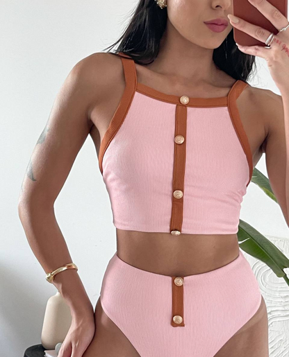 High Waist Bikini Set