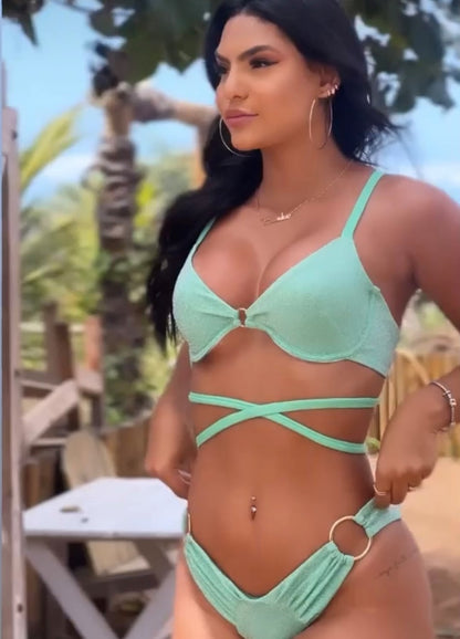 Cool Mint Bikini Set